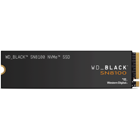 SSD - SSD WD Black SN8100 4TB M.2 2280 PCIe Gen5 x4 NVMe, Read/Write: 14900/14000 MBps, IOPS 2300K/2400K, TBW: 2400