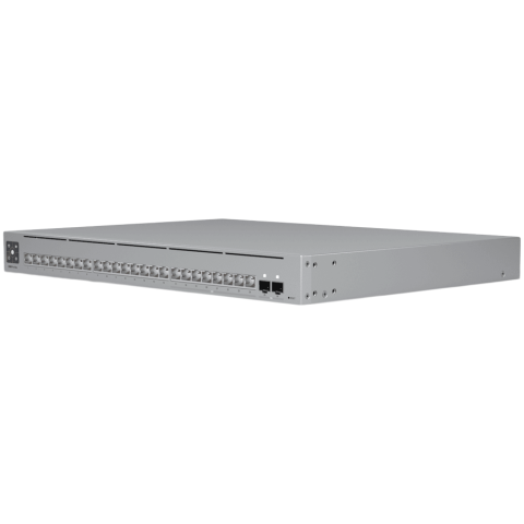 Ubiquiti 24-port, Layer 3 Etherlighting switch with 2.5 GbE, 8x 2.5 GbE RJ45 ports, 16x GbE RJ45 ports, 2x 10G SFP+ ports [1]