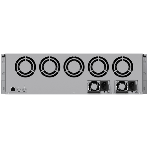 Ubiquiti 3U NVR with (16) 2.5/3.5” drive bays, supporting up to (70) 4K cameras or (210) Full HD cameras [2]