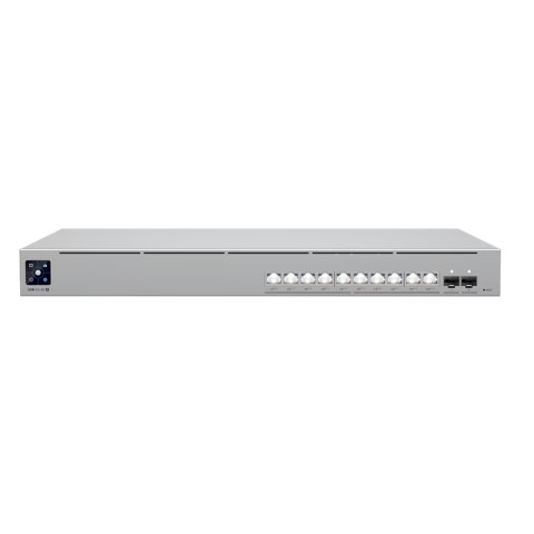 Switch-uri - Ubiquiti Layer 3 Etherlighting USW-Pro-XG-10-PoE-EU (10) 10 GbE and (2) 10G SFP+ ports