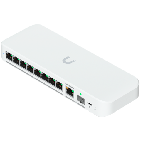 Ubiquiti switch USW-Flex-2.5G-8-EU 8-port 2.5 GbE ports, 10 GbE PoE+ input port for power / SFP+ port combo [3]