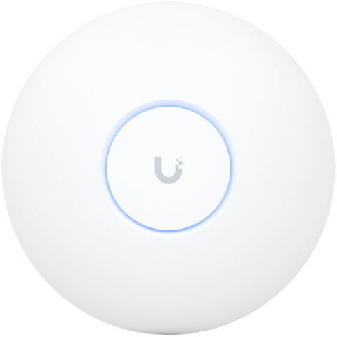 Retelistica - Ubiquiti U7-Pro-Max Ceiling-mounted WiFi 7 AP with 8 spatial streams, 6 GHz support, and a dedicated spectral scanning engine for interference-free WiFi in demanding, large-scale environments