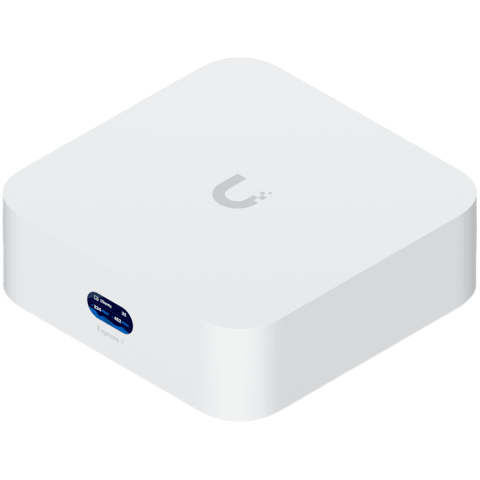 Ubiquiti UniFi Express 7 UX7 Mesh-scalable, super-compact 10G Cloud Gateway with integrated WiFi 7, 10 GbE RJ45 WAN port, 2.5 GbE RJ45 LAN port to extend network, up to 30+ UniFi devices and 300+ clie [3]
