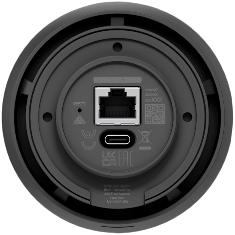 Ubiquiti UVC-AI-Pro Camera AI Professional 4K, 30 FPS camera, 3x optical zoom supporting field of views ranging between 110° and 35° [3]