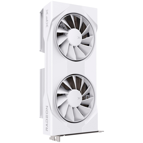 Placă video XFX Swift AMD Radeon RX 9060 XT OC Albă, 8GB GDDR6, 128-bit, HDMI, 2x DP [3]