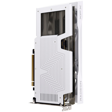 Placă video XFX Swift AMD Radeon RX 9060 XT OC Albă, 8GB GDDR6, 128-bit, HDMI, 2x DP [4]