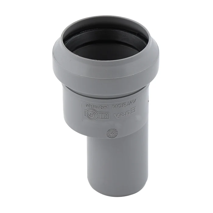 Teava PP/PVC si fitinguri - adaptor-polipropilena-reductie-excentrica-gri-40-32mm
