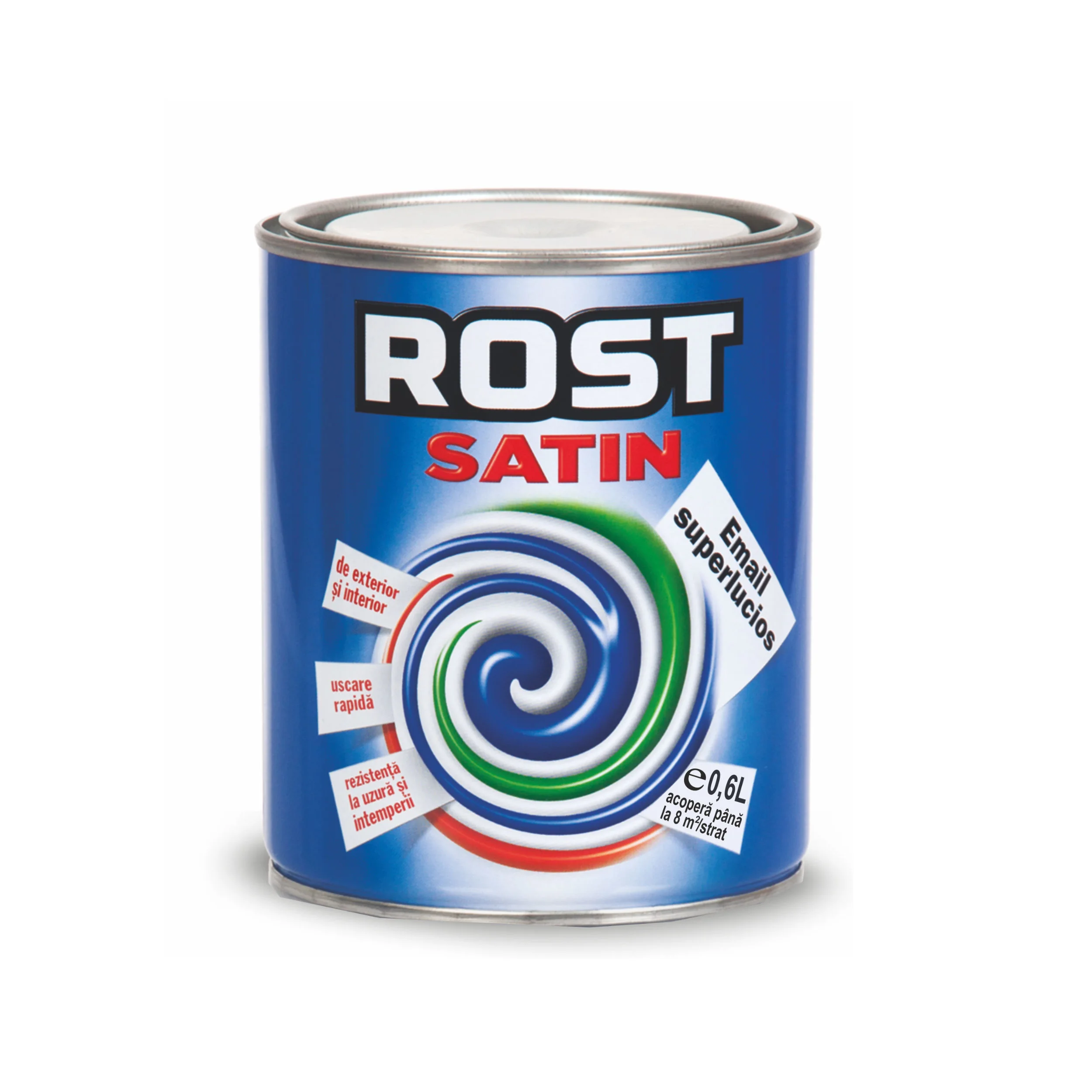 Vopsea, emailuri si lacuri - Vopsea Rost Satin 0.6 L