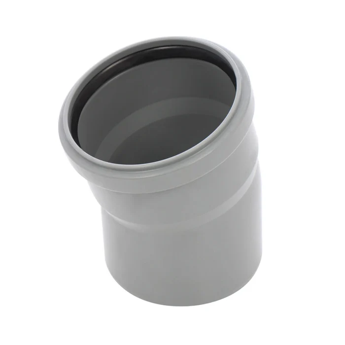 Teava PP/PVC si fitinguri - cot-polipropilena-scurgere-gri-d50mm-15-grade