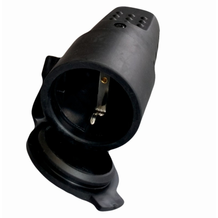 Stechere si cuple - cupla-cauciuc-schuko-ip44-priza-prelungitor-exterior