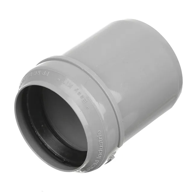 Teava PP/PVC si fitinguri - conector-redus-polipropilena-gri-50-40mm-canalizare