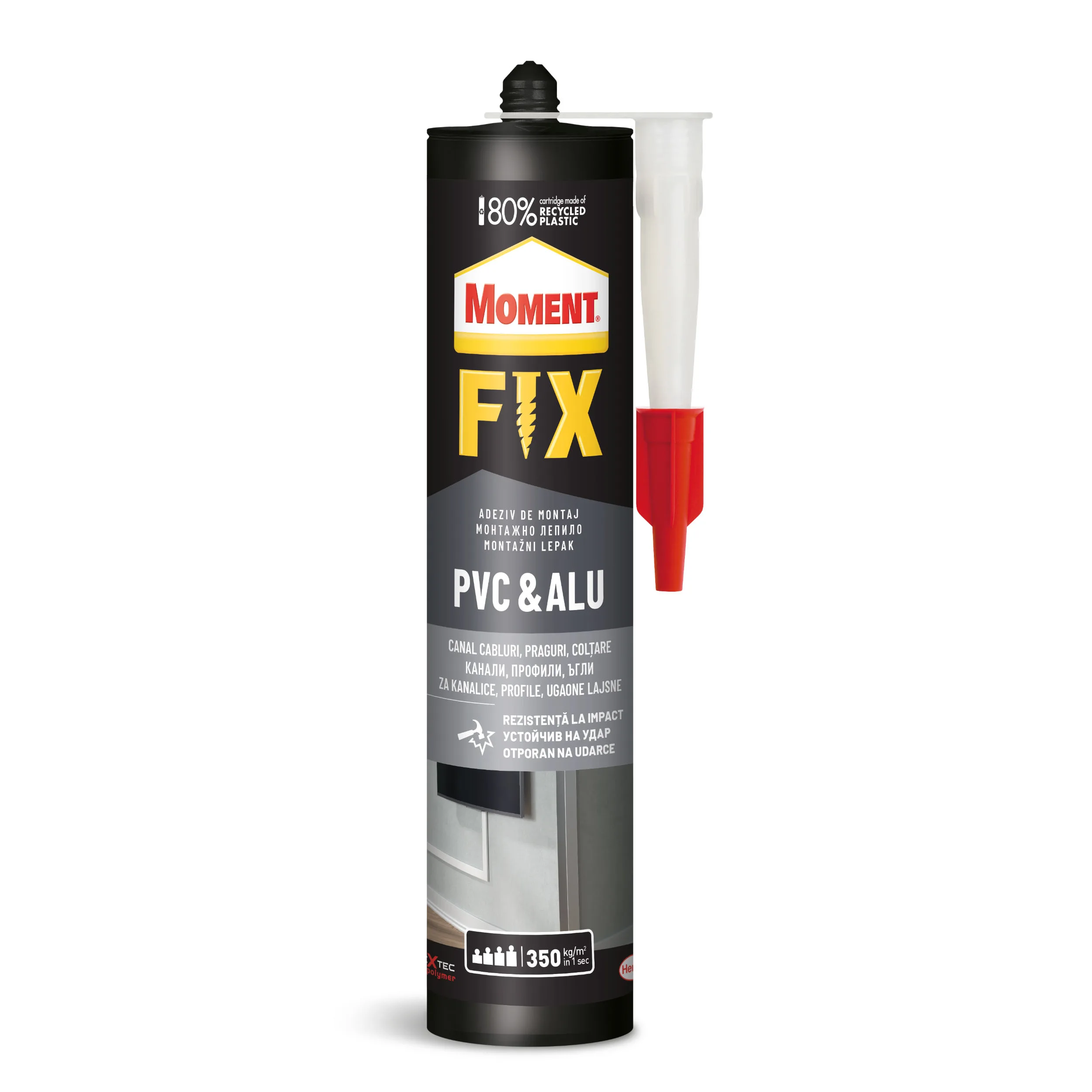 Siliconi, adezivi si benzi - Adeziv Moment Fix PVC & Alu