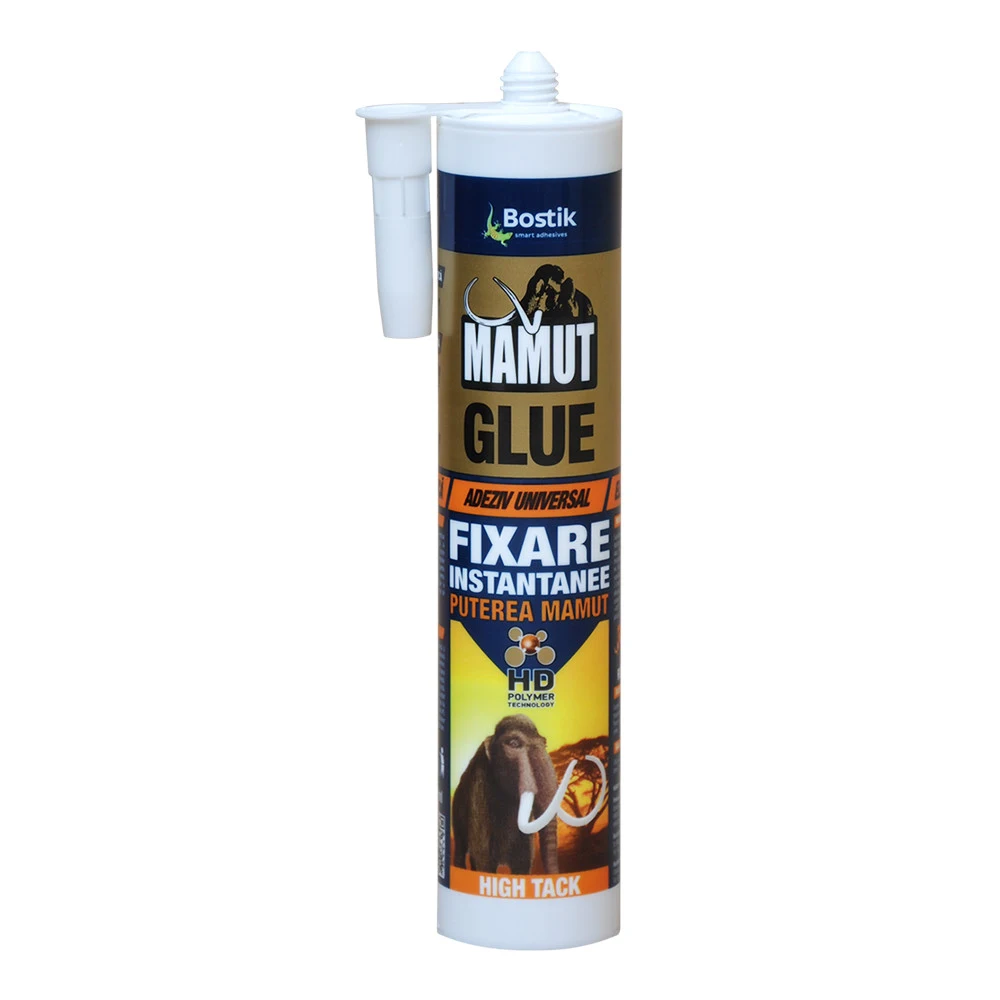 Siliconi, adezivi si benzi - Adeziv universal, Mamut Glue High Tack, interior / exterior, alb, 290 ml