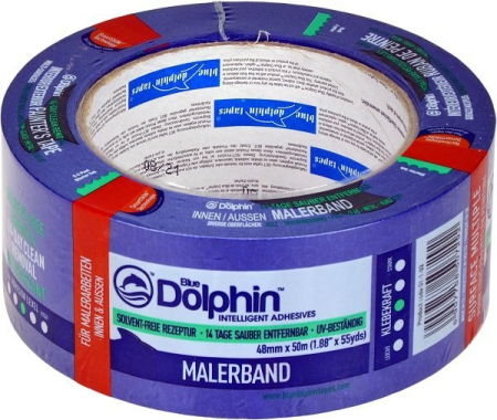 Accesorii zugravit - banda-mascare-albastra-blue-dolphin-48mm-50m.jpg