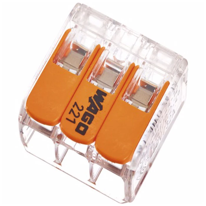 Conectori electrici si cleme - conector-rapid-wago-221-413-clema-3-fire