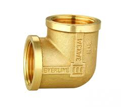 Instalatii sanitare si termice - Cot alama 3/8" Nr.2