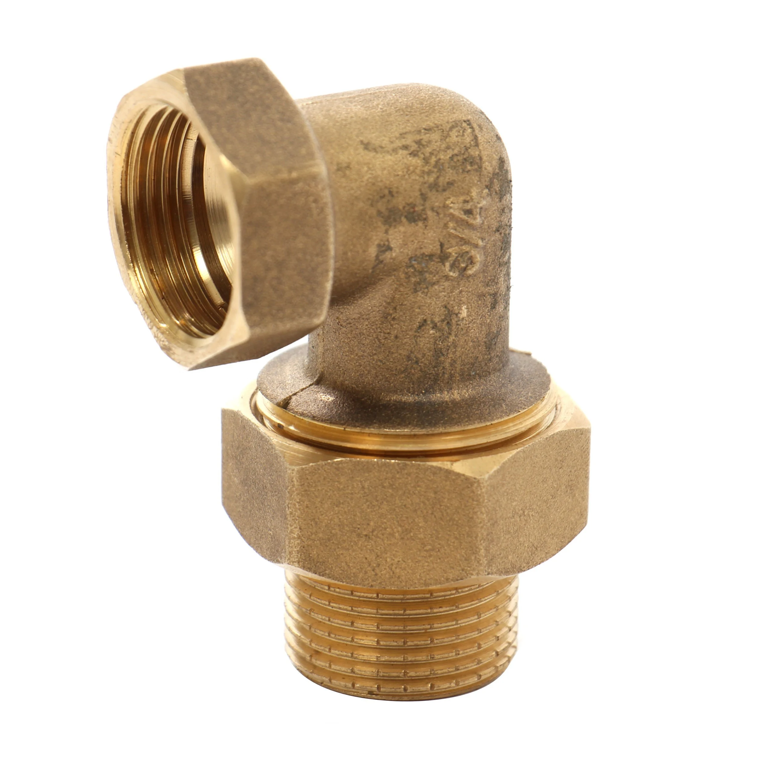 Instalatii sanitare si termice - Cot olandez alama 3/4"