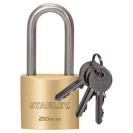 Feronerie - Lacat din cupru STANLEY, 20 mm