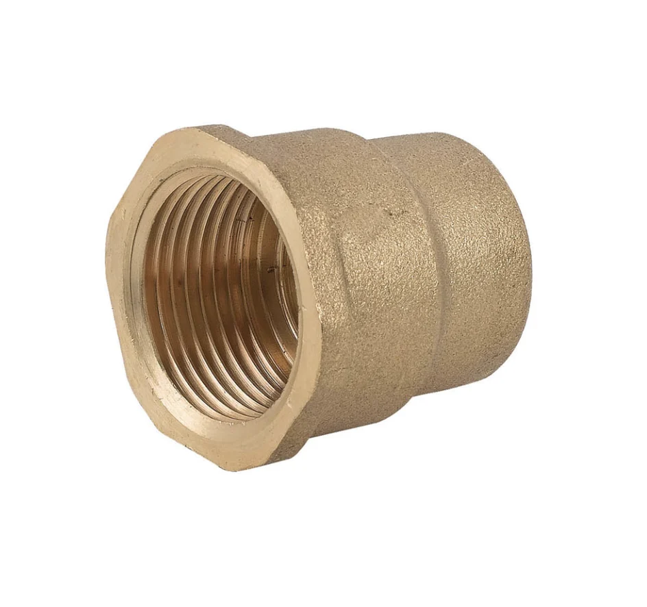 Instalatii sanitare si termice - Mufa redusa alama 3/4" - 1/2"