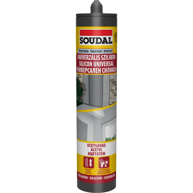 Siliconi, adezivi si benzi - Silicon Soudal universal Transp.