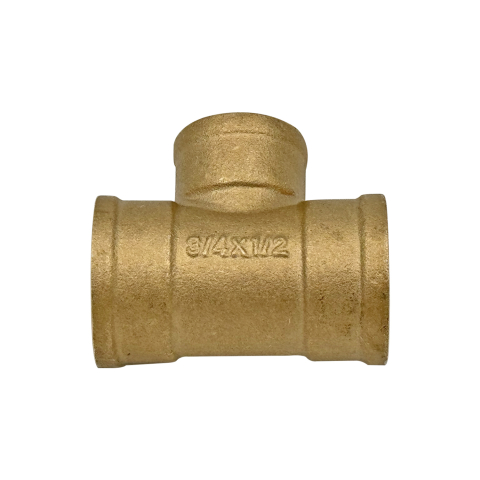 Instalatii sanitare si termice - Teu redus alama 3/4" - 1/2"