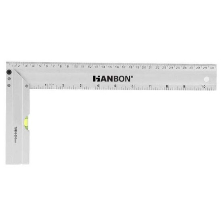 Scule si unelte - Vinclu aluminiu cu bula 300 x 147 mm, Hanbon HB13300