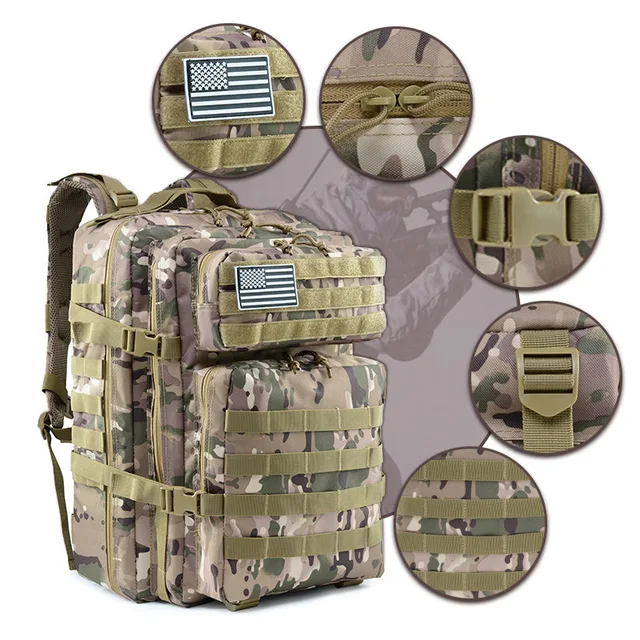 Rucsac/Ghiozdan militar tactic 45 litri [14]