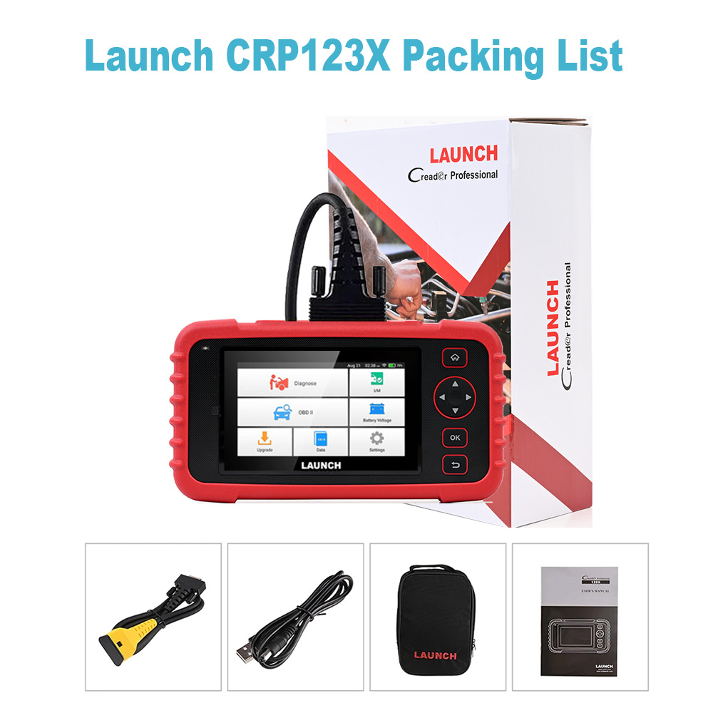 Tester Auto Profesional, Launch CRP123X V2.0, [10]