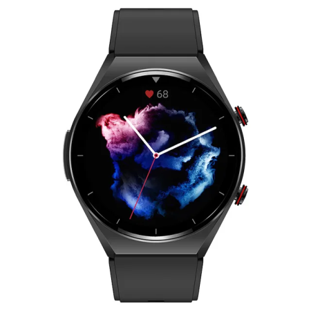 Ceas Smartwatch, Masurare glicemie,.YNNA®, Tensiune arteriala, EKG, Monitorizare somn, Negru [4]