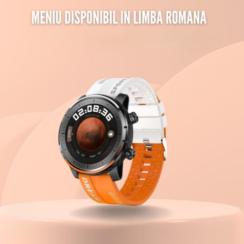 Smartwatch YNNA®  Sport ,Apel Bluetooth, Notificări Media, Monitorizare Cardiacă & Somn, Multi Sport [2]