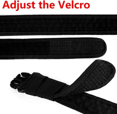Curea Tactică YNNA® Combat, Reglabilă 105-130 cm, Negru – Durabilitate și Confort [5]