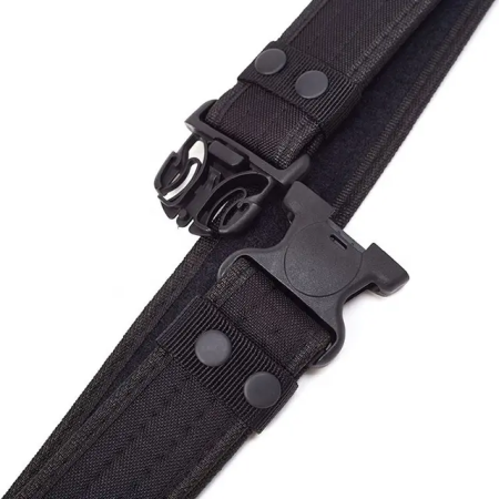 Curea Tactică YNNA® Combat, Reglabilă 105-130 cm, Negru – Durabilitate și Confort [9]