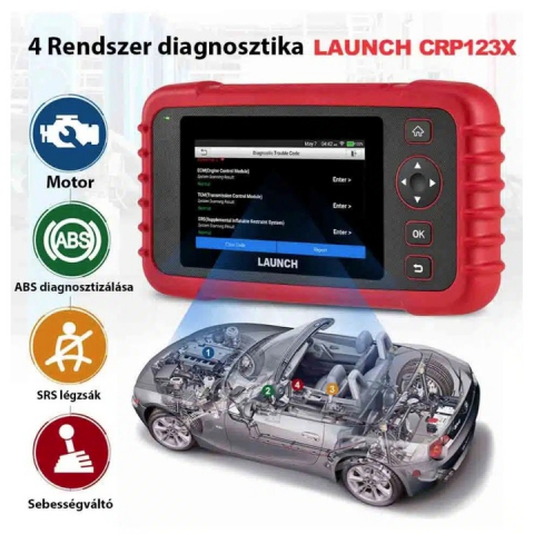 Tester Auto Profesional, Launch CRP123X V2.0, [4]