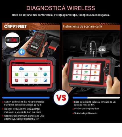 Tester de diagnoza auto multimarca .YNNA® LAUNCH X431 CRP919E BT display 7 inch, OBD2 Scanner [4]