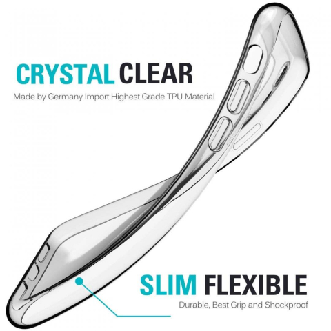 Huse telefoane - Husa protectie Xiaomi Redmi A5, Clear Silicone 1.5mm