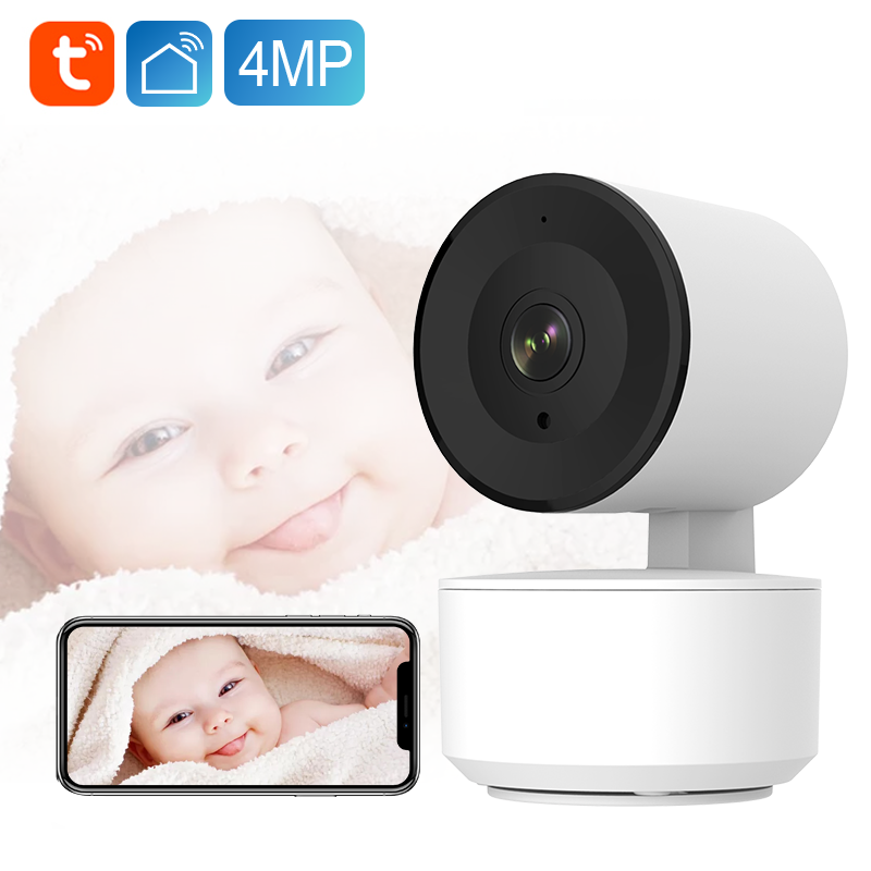 Camera inteligenta de Supraveghere - detectare AI a miscarii, sunetului, rotire 360º orizontala, 90º verticala, mod noapte automat [8]