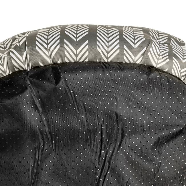 Pat Cuib Dreptunghiular cu Imitatie de Blana Fluffy – 57x52x14cm [4]