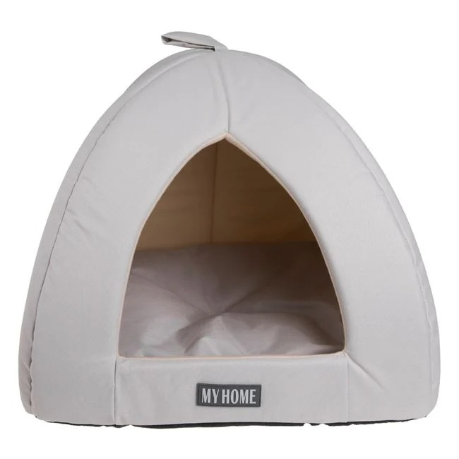 Pat Culcus Tip Cuib cu Perna Bej "My Home" – 45x45x40cm [2]