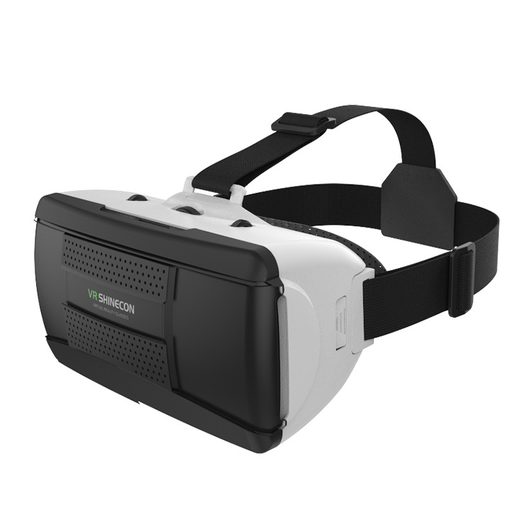 Ochelari VR Shinecon G06B tip cardboard, compatibili cu smartphone Android și iOS, lentile reglabile pentru o experiență VR simplă. [3]