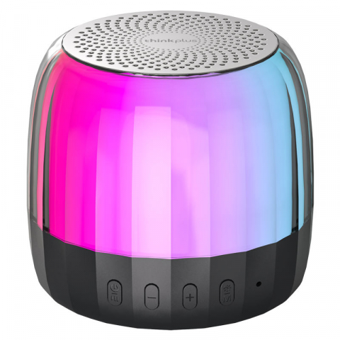 Boxa portabila Lenovo, 3W, Negru, Bluetooth 5.2, USB-C, iluminare RGB Boxe portabile - Boxa portabila Lenovo, 3W, Negru, Bluetooth 5.2, USB-C, iluminare RGB