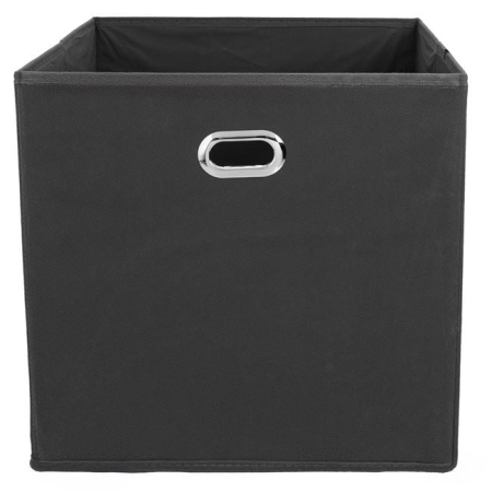 Cutie Depozitare Textila Negru Antracit 20 x 20 x 20 cm [2]