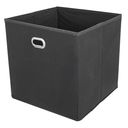 Cutie Depozitare Textila Negru Antracit 20 x 20 x 20 cm [1]