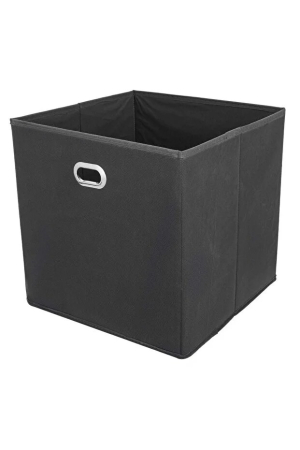 Organizare & Depozitare - Cutie Depozitare Textila Antracit 31 x 31 x 31 cm