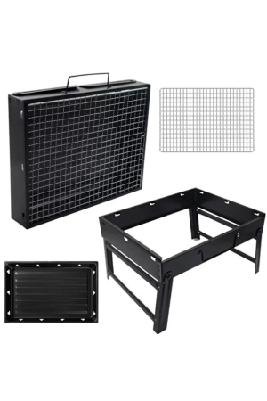 Gratar de Masa Portabil Pliabil pe Carbune – 35.5x27cm [3]