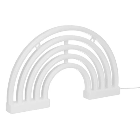 Lampa LED Neon Curcubeu Colorat USB 30x18cm – Decor Perete [2]