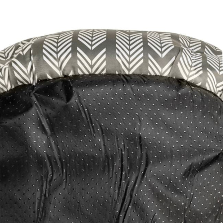 Pat Cuib Dreptunghiular cu Imitatie de Blana Fluffy – 57x52x14cm [3]