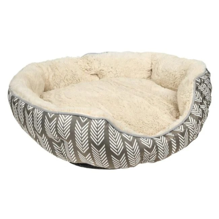 Pet Shop - Pat Cuib Dreptunghiular cu Imitatie de Blana Fluffy – 57x52x14cm
