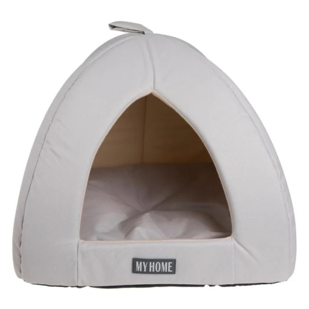 Pat Culcus Tip Cuib cu Perna Bej "My Home" – 45x45x40cm [1]