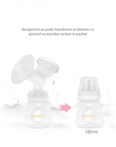 Pompa san dubla cu acumulator, CMBear, 3 moduri de functionare, 9 trepte de intensitate [3]