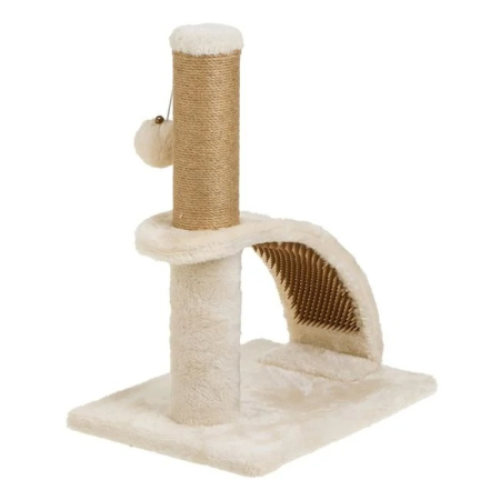 Suport Ascutit Unghii Pisici cu Arcada si Minge Bej [2]